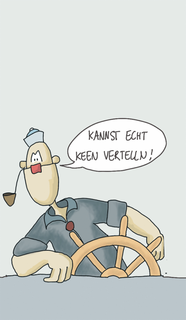 Hamburger Seemann Comic