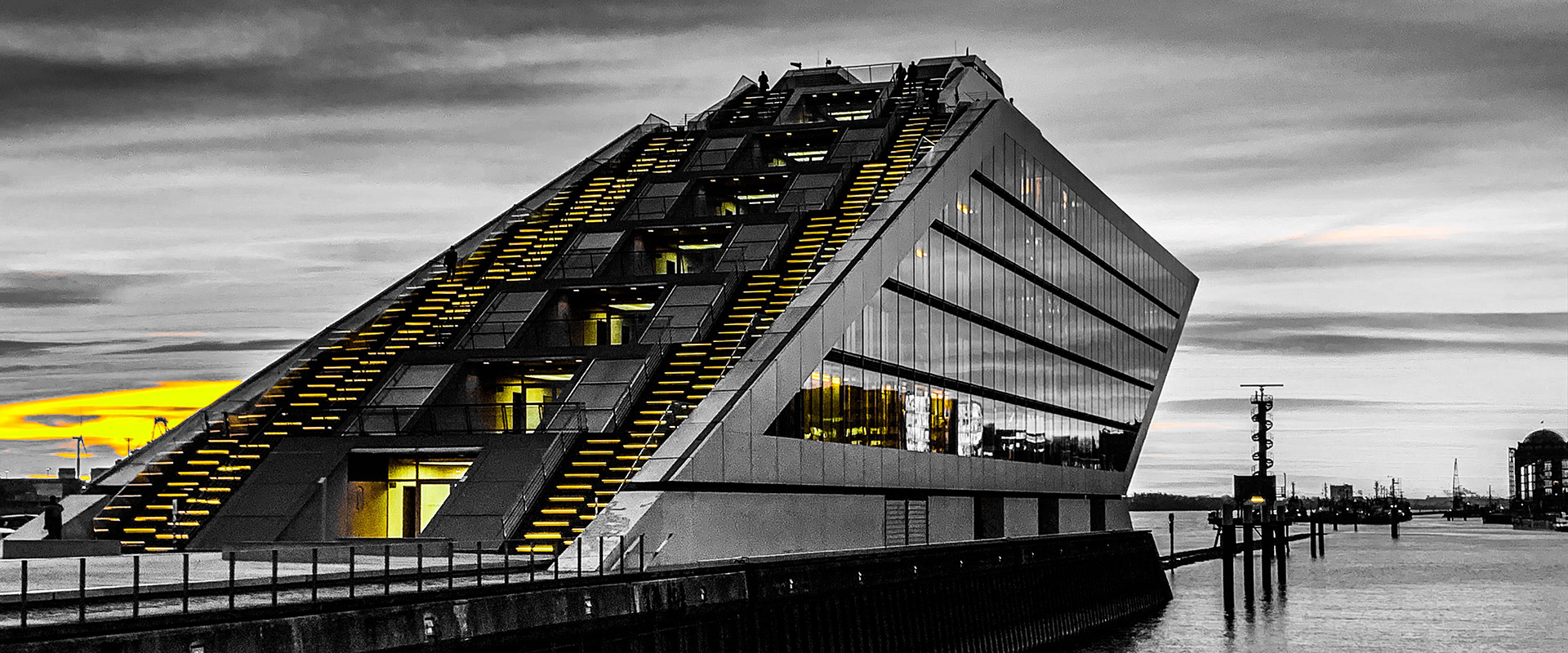 Hamburg Altona Dockland Gebäude