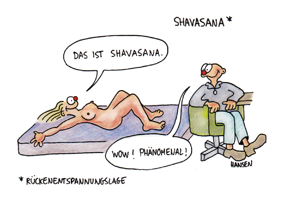 Shavasana, Rückenentspannungslage